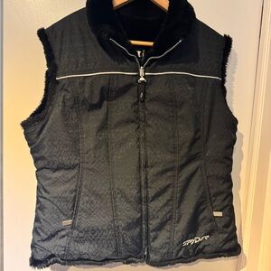 Spyder Women's Black Quilted Vest